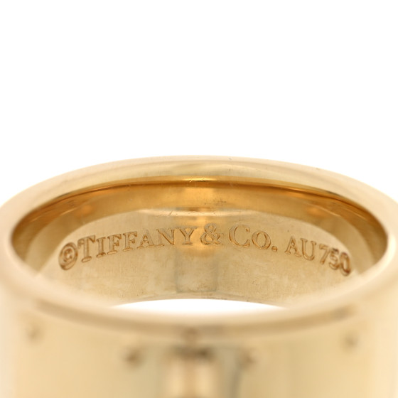 【Yellow Gold × Diamond】Tiffany & Co. ゴールドリング 洗練 TIFFANY&Co. ティファニー フォーエバー ダイヤモンド