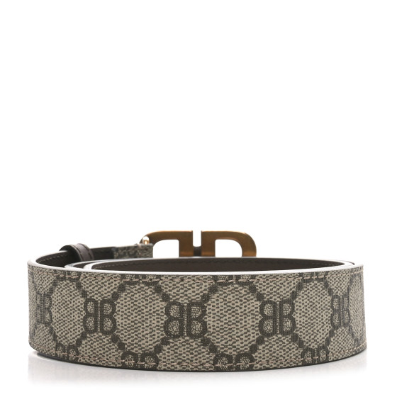 BALENCIAGA×GUCCI BBベルト Balenciaga x Gucci BB Supreme The Hacker Project Belt - Size