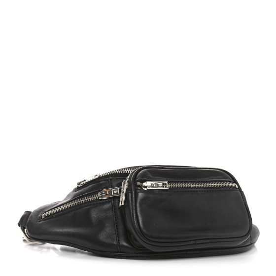 ALEXANDER WANG Lambskin Attica Belt Bag Black 1664140