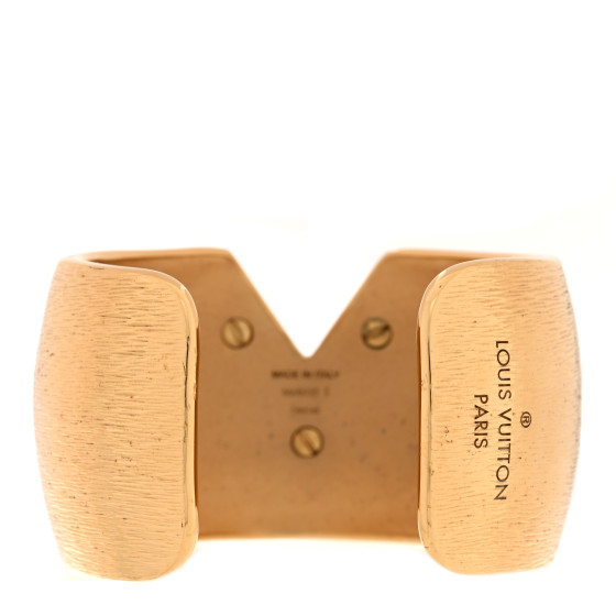 LOUIS VUITTON Essential V Colorama Cuff S Gold 1662659