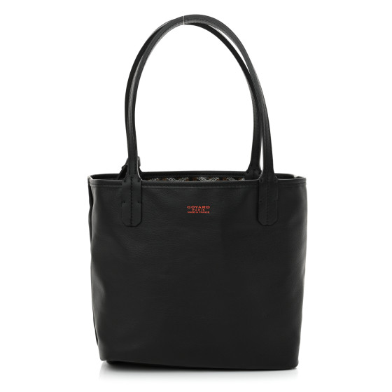 入手困難★送料込♪【GOYARD】ミニ ブラック & タンANJOU トート NEW Goyard Mini Anjou Black Bag Tote limited Red Heart