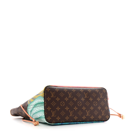 ◆Louis Vuitton 23SS 最新作◆LV x YK Neverfull MM バッグ◆ LOUIS VUITTON LV X YK Monogram Kusama Pumpkin Neverfull MM