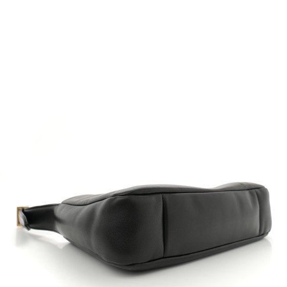 【SAINT LAURENT】BIG Sale★Padded LE 5 A 7 ホーボーバッグ SAINT LAURENT Padded Lambskin Le 5 A 7 Hobo Black 1666017