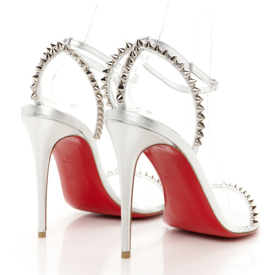 Christian Louboutin/レディース スタッズ Baballet Strass - Ballerinas - Mesh and strass - Black