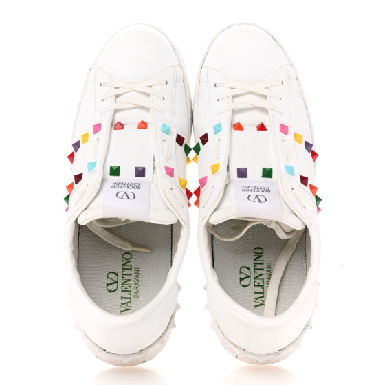 VALENTINO GARAVANI Vegan Leather Womens Rockstud Open for a