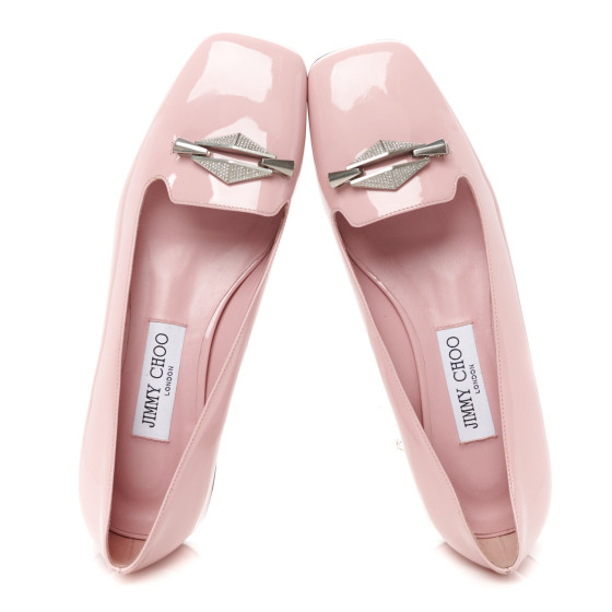 JIMMY CHOO SILVER FLATS 37 | eBay