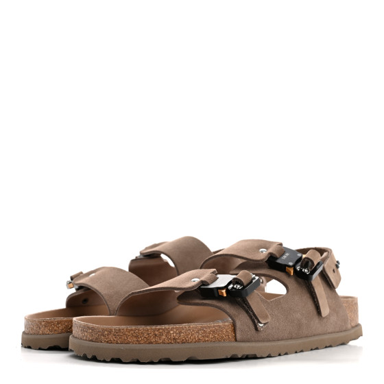 【masa20様限定】DiorMILANO SANDAL SMOOTH CALF Dior by Birkenstock Milano Sandal Black Men's