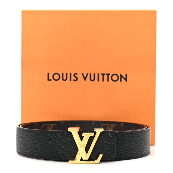 Louis Vuitton レザーベルト 80/32 LOUIS VUITTON - ヴィトン LV 2012年製 モノグラム Size:80/32