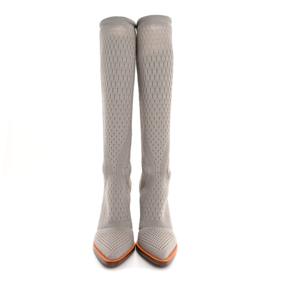 FENDI36ボトムス FENDI Technical 3D Mesh FFrame Tall Boots 37 Folk 1645532