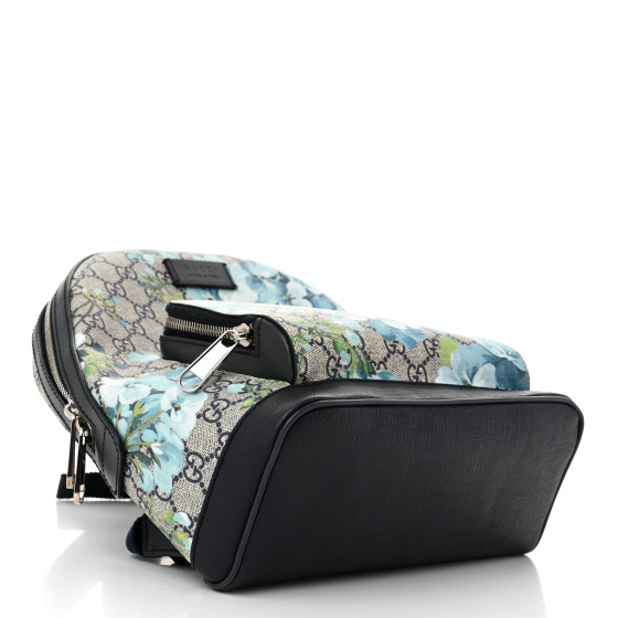 ★ACOC★ Blooming BackpackDeep Blue 5008427513 GUCCI GG Supreme Monogram Blooms Small Day Backpack Blue