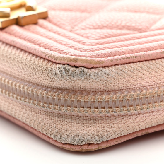 ◆送料込【CHANEL】シャネル Boy Zip Around 財布 Coin Purse CHANEL Caviar Quilted Boy Zip Around Coin Purse Wallet Black