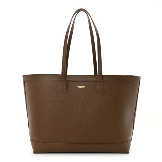 burberry pebbled leather tote