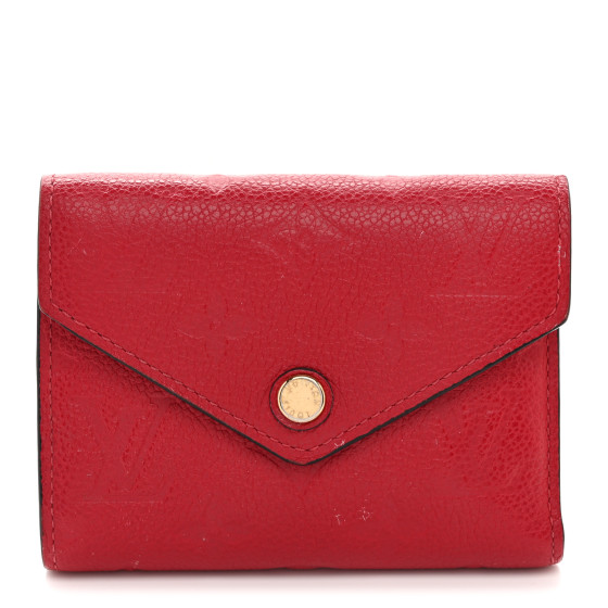 Louis Vuitton レザー タグ 赤 LOUIS VUITTON Calfskin Luggage Tag Red 1442023 | FASHIONPHILE