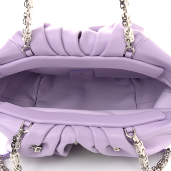 Givenchy Dark Purple Sugar Goatskin Leather Small Antigona