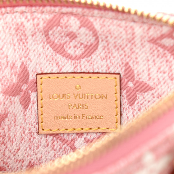ルイヴィトン LOUIS VUITTON Monogram Jacquard Denim Nano Speedy