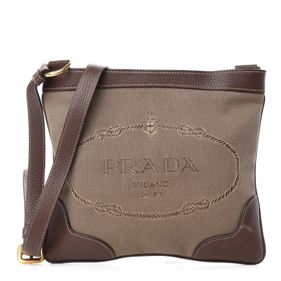 ショルダーバッグ PRADA  Crossbody Bags Men Fabric Brown/Cork Prada Crossbody Bags Men Fabric Brown/Cork | B-Exit – B-Exit