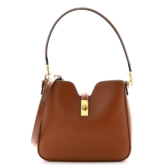 おしゃれ セリーヌ バッグCamille 16 leather shoulder bag SHOULDER CAMILLE 16 SOFT IN SMOOTH CALFSKIN - BLACK | CELINE