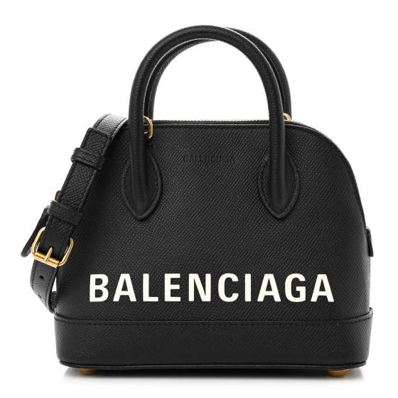 バッグ Balenciaga Ville TOP handle small bag Balenciaga Ville Small Logo Calfskin Top-Handle Bag