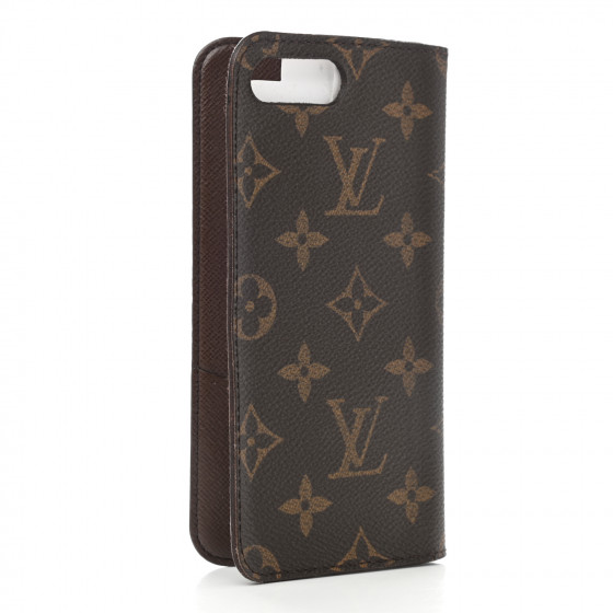 LOUIS VUITTON Monogram iPhone 7/8 Plus Folio Case 974949