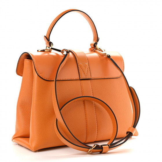 LOUIS VUITTON Grained Smooth Calfskin Rose Des Vents PM