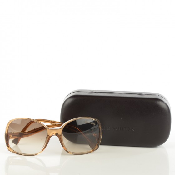LOUIS VUITTON Gina Sunglasses Z0052W Light Glitter Honey