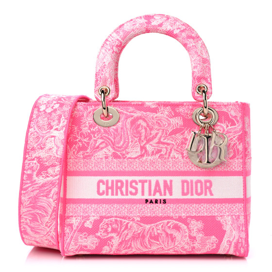 [DIOR]★A+★M0565ORLP_M928  Toile de Jouy Reverse Medium Lady D-Lite Bag Blue Toile de Jouy Reverse Embroidery