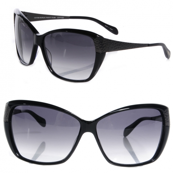 OLIVER PEOPLES Skyla Sunglasses Black 70318 | FASHIONPHILE