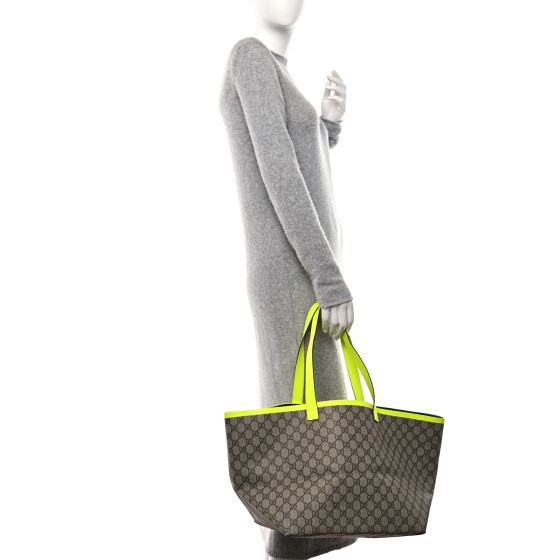 バッグ・カバンその他 GUCCI Totissima leather shopping bag SUNDIAL/BEIGE EBONY GUCCI Totissima Medium $2490 Beige/Ebony GG Tote Bag New And