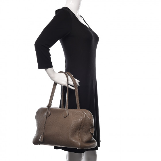 Hermes Victoria Ⅱ エトゥープ Hermes Victoria II Bag Reference Guide - Spotted Fashion