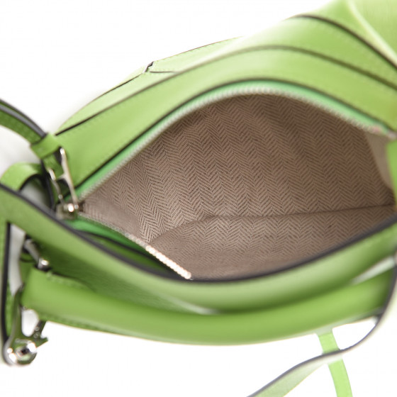 LOEWE Calfskin Mini Puzzle Bag Green 456692 | FASHIONPHILE