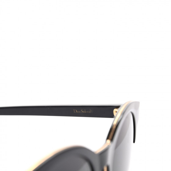 CHRISTIAN DIOR Sideral 1 Sunglasses Black Gold 774618