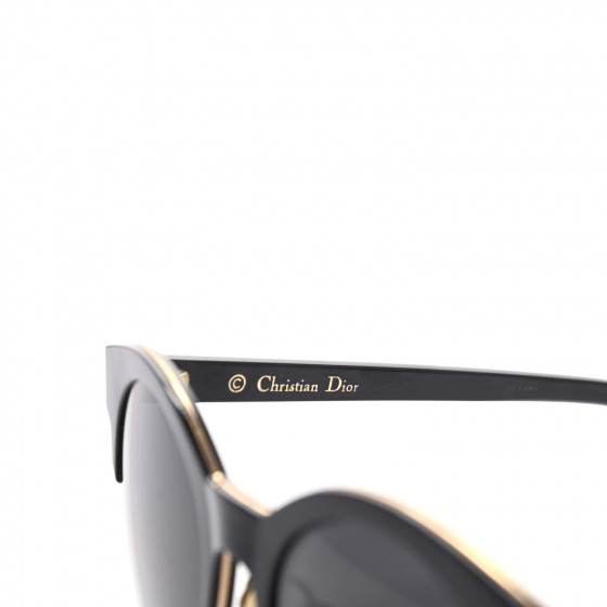 CHRISTIAN DIOR Sideral 1 Sunglasses Black Gold 774618