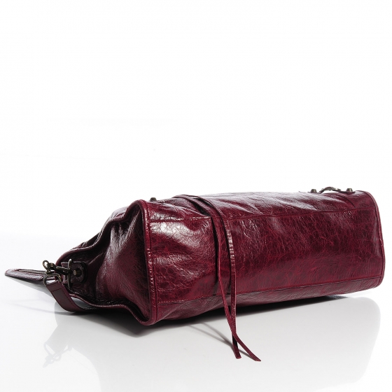 【関税&送料込】Balenciaga Bags Bordeaux BALENCIAGA Chevre City Bordeaux 69298 | FASHIONPHILE