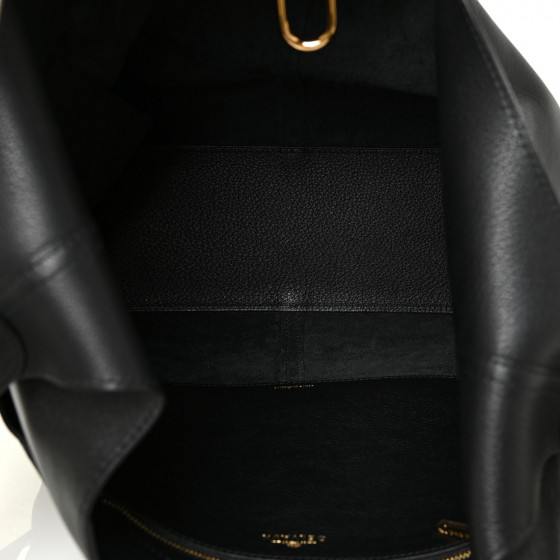 DELVAUX Calfskin So Cool MM Black 955974 | FASHIONPHILE