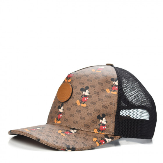 GUCCI X DISNEY Mini Vintage GG Supreme Monogram Mickey Mouse