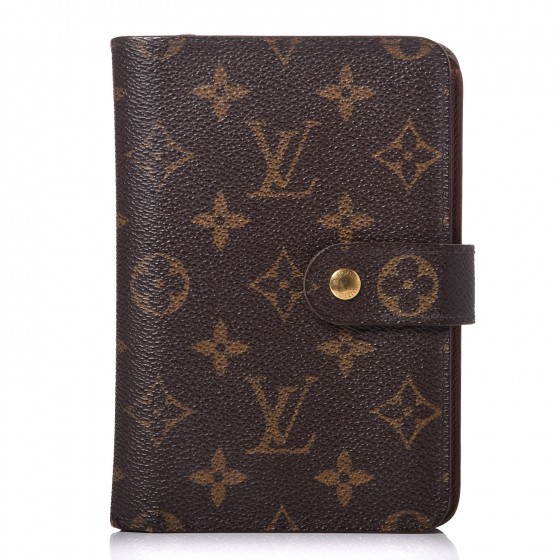 LOUIS VUITTON Monogram Porte Papier Zippe Wallet 298892
