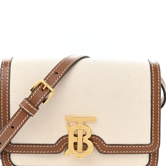 ★関税込★BURBERRY★TB CANVAS CROSSBODY BAG★Beige★ ☆関税込☆BURBERRY☆TB CANVAS CROSSBODY BAG☆Beige