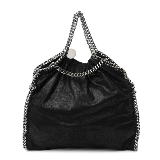 【関税&送料込】Stella Mccartney Falabella Shaggy Deer Shoul Stella McCartney Dark Green Shaggy Deer Faux Leather