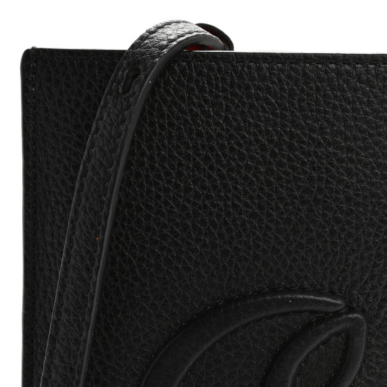 CHRISTIAN LOUBOUTIN Calfskin By My Side Crossbody Phone Case