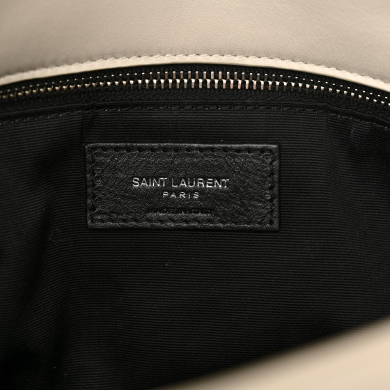 HN様loulou bk1 SAINT LAURENT Lambskin Quilted Medium Loulou Puffer Monogram