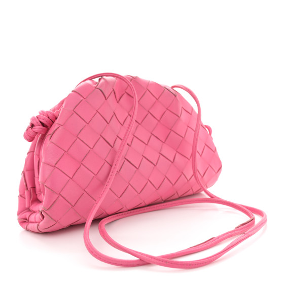 【関税込み】Bottega Veneta ピンク ミニ Sunrise バッグ Bottega Veneta Women's' Mini Sunrise Shoulder Bag in Pink