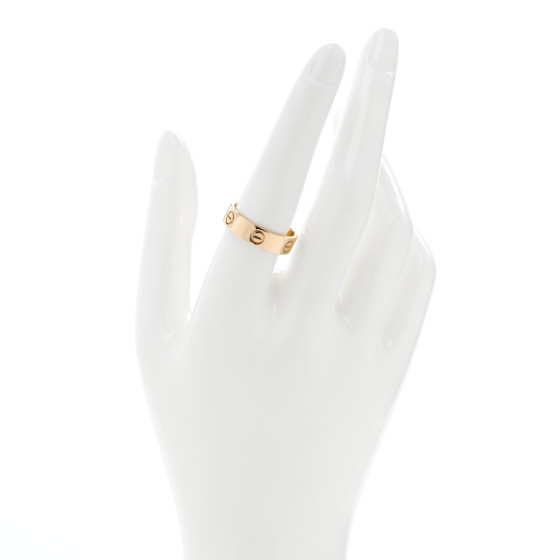 CARTIER 18K Yellow Gold 5.5mm LOVE Ring 58 8.5 1675904