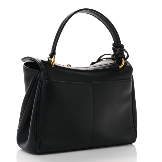 BALENCIAGA Natural Smooth Calfskin Mini Rodeo Top Handle