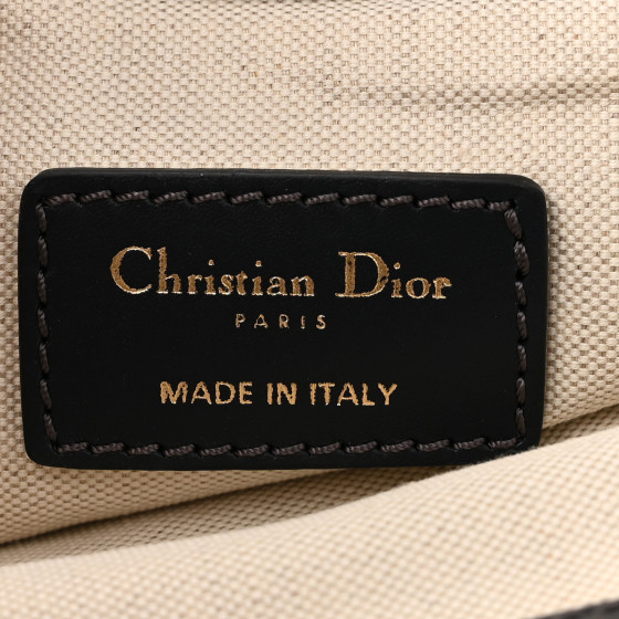 バッグ Christian Dior CHRISTIAN DIOR Calfskin Macrocannage Medium Toujours Black