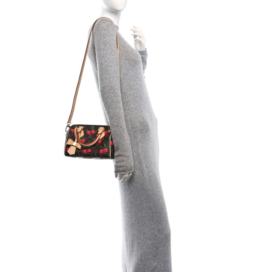 LOUIS VUITTON LV X TM Monogram Cerises Speedy Bandouliere 20