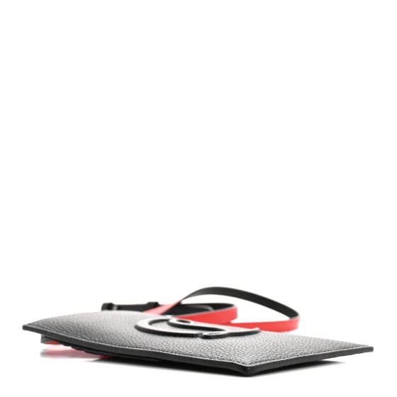 CHRISTIAN LOUBOUTIN Calfskin By My Side Crossbody Phone Case