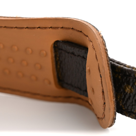 Louis Vuitton ブラウン ベルト LOUIS VUITTON Monogram 16mm Shoulder Strap 1675393