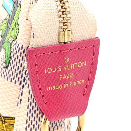 LOUIS VUITTON Damier Azur 2021 Christmas Animation Hollywood