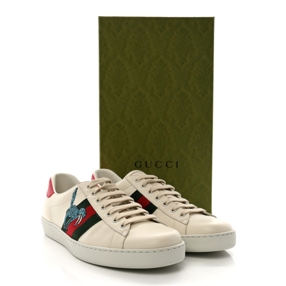 【GUCCI】Freya Hartas スニーカー GUCCI X FREYA HARTAS Calfskin Miro Soft Web Mythical