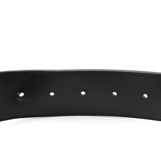 Louis Vuitton ロゴ入り ブラックベルト 100/40 LOUIS VUITTON x NBA Embossed Monogram 40mm LV Initiales